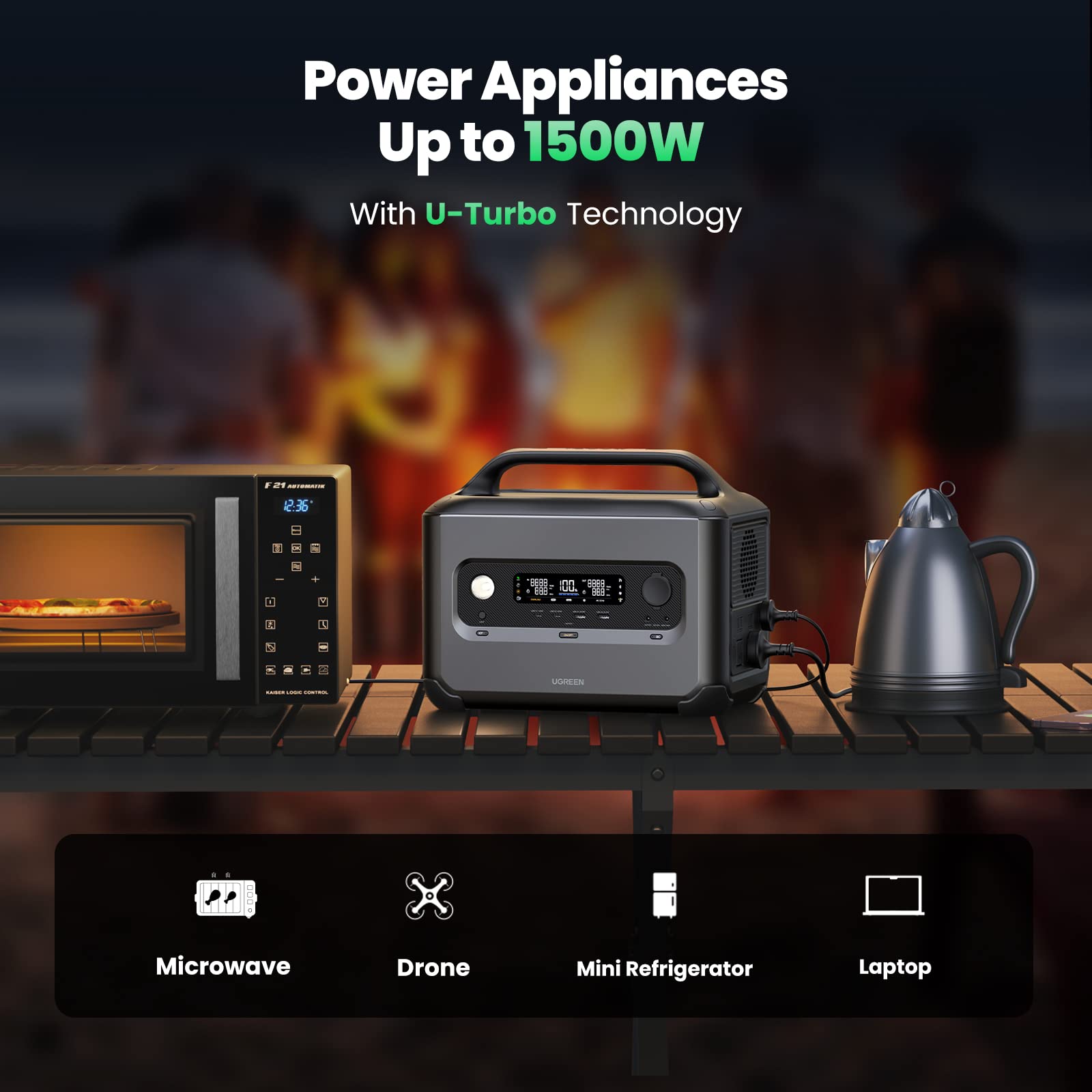 Ugreen 680Wh | 600W Portable Power Station