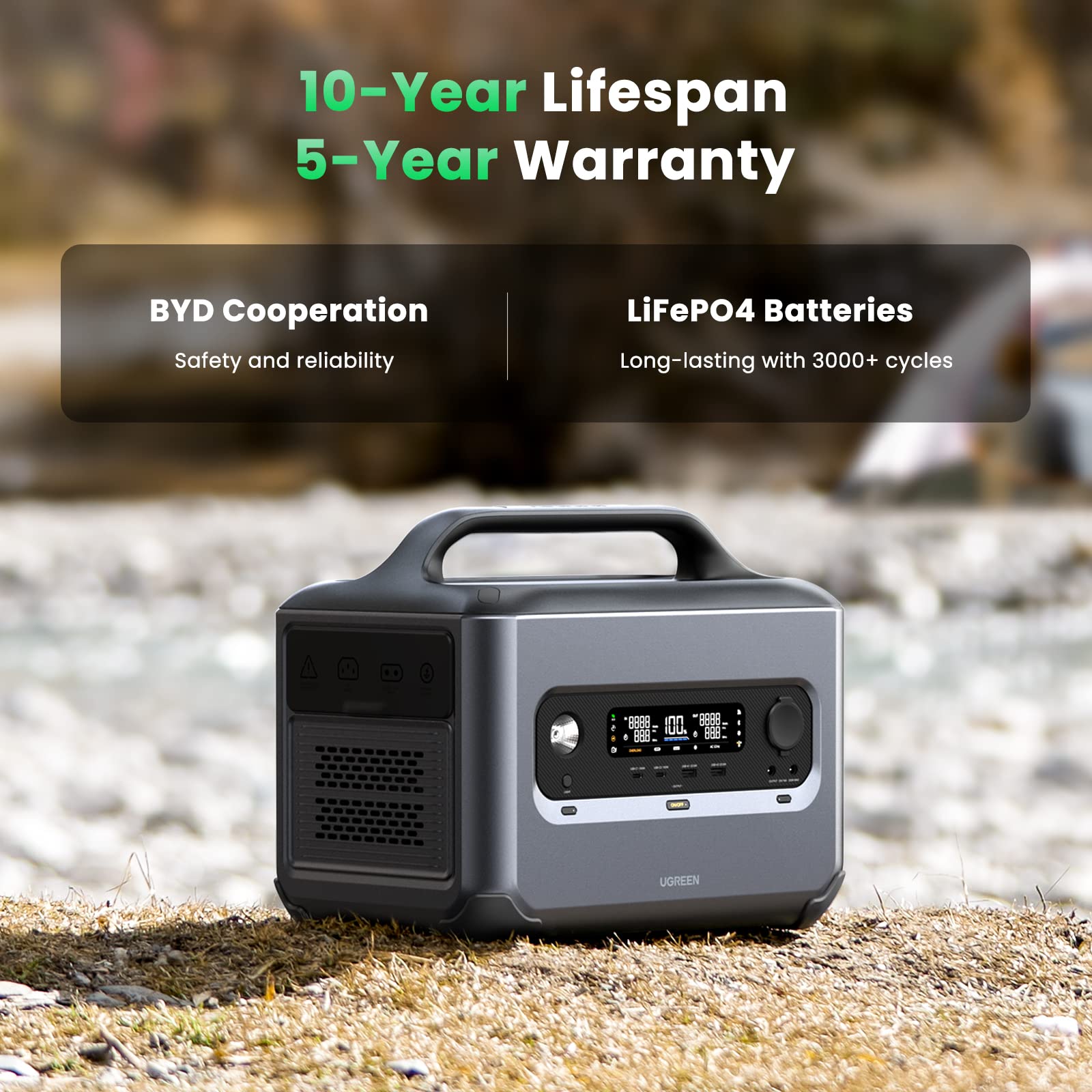 10 year lifespan 5 year warranty